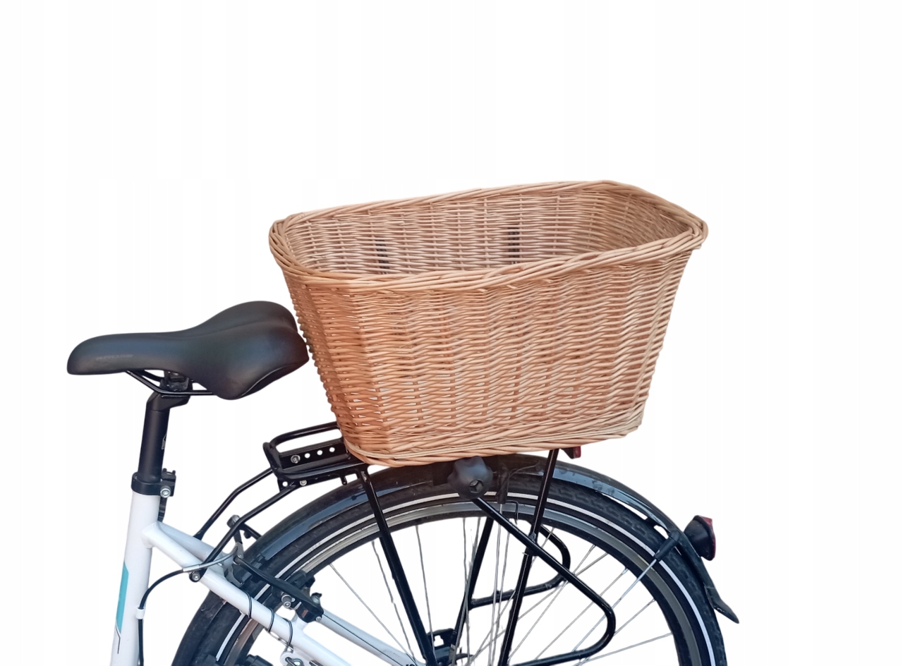 Transporter wiklinowy na rower kosz na Bagażnik