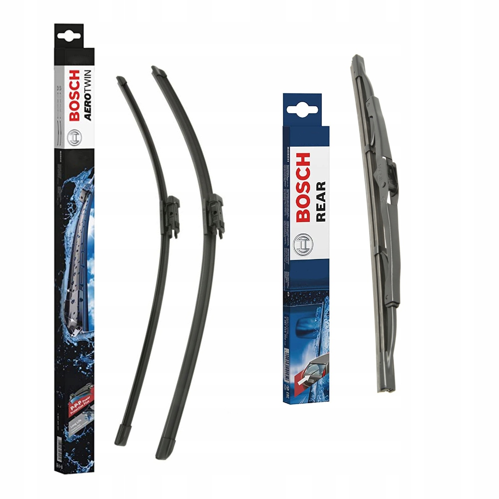 

Bosch Wycieraczki Przód+tył Seat Leon II 2005-09