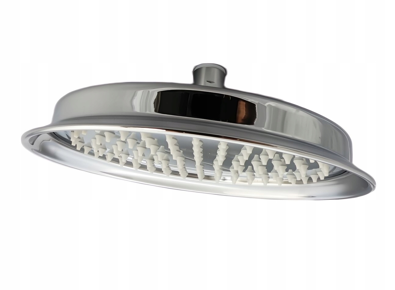 Retro Sprchová Dažďová Súprava S Guľovým Kĺbom Metal Chrom Okrúhla