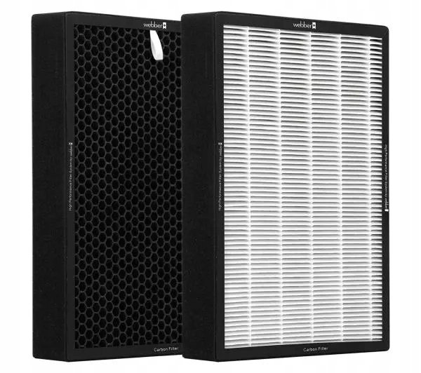 Filtr Hepa węglowy do oczyszczacza powietrza Webber AP9800 2 sztuki