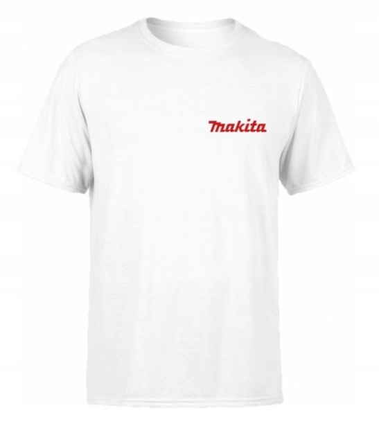 

Makita Koszulka Biała T-shirt Z Logo Makita M