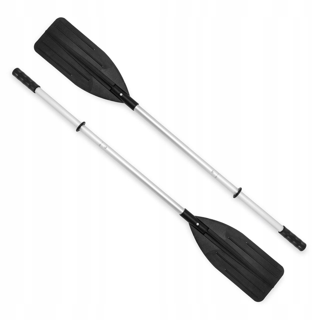Wiosła Do Pontonu Kajaku Jednopiórowe 2 szt Aluminiowe 137cm Marka inna