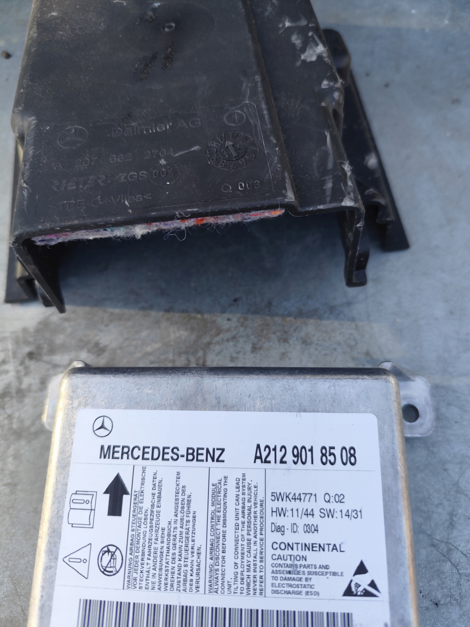MERCEDES W212 LIFT SENSOR airbag airbag
