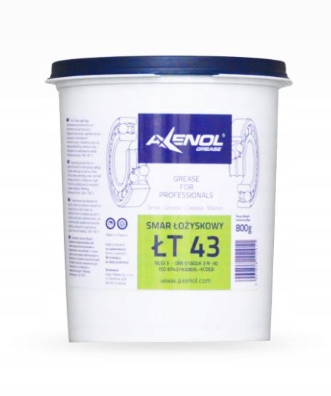 

Axenol Grease Smar Do Łożysk Łt 43 800 G