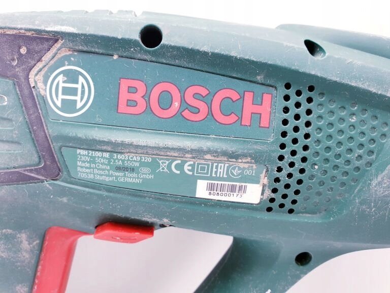 BOSCH Młotowiertarka PBH 2100 RE 550W Walizka — miniatura 11