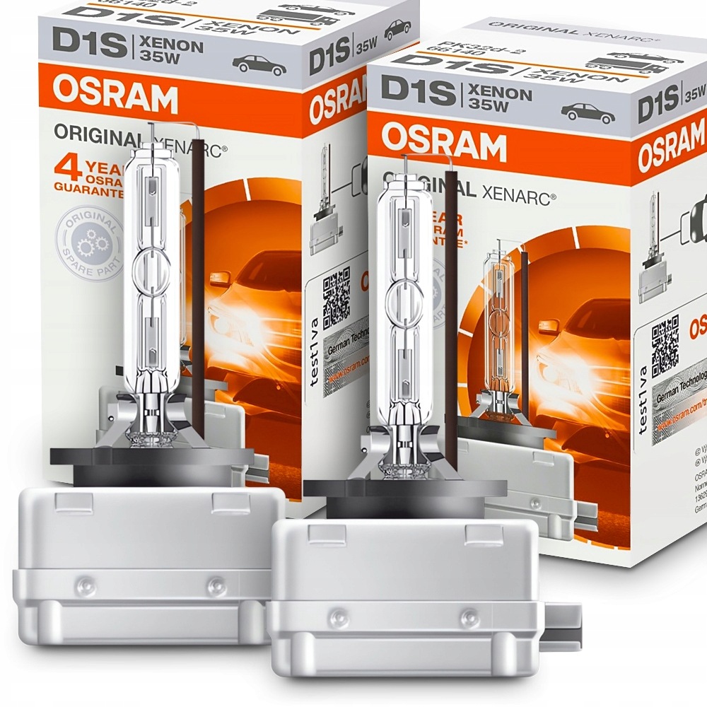 2x D1S Osram Original Xenarc Žiarovky Xenon Žiarovka Horák Xenón Originálne