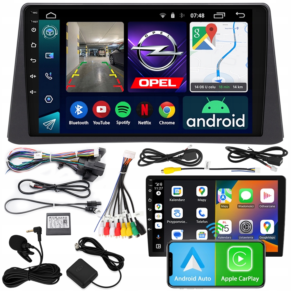 Radio Navigace Android RS-305 Opel Mokka 2012-2016 2GB 9"