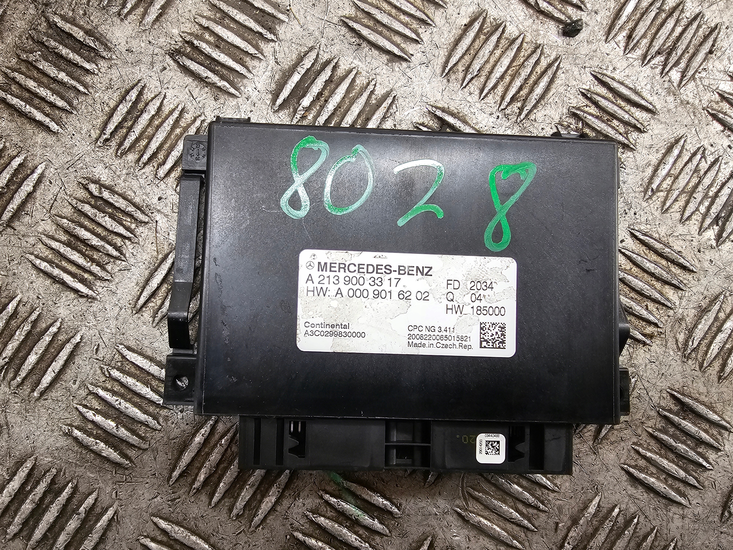 module control unit gearboxes AUTOMAT MERCEDES B-KLASA W247 A2139003317