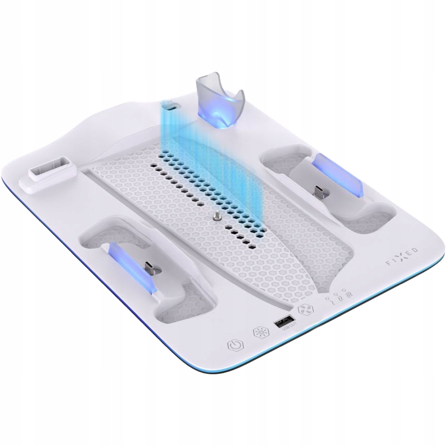 Podstawka chłodząca, ładująca do padów do PlayStation 5 Slim/ Pro Fixed LED