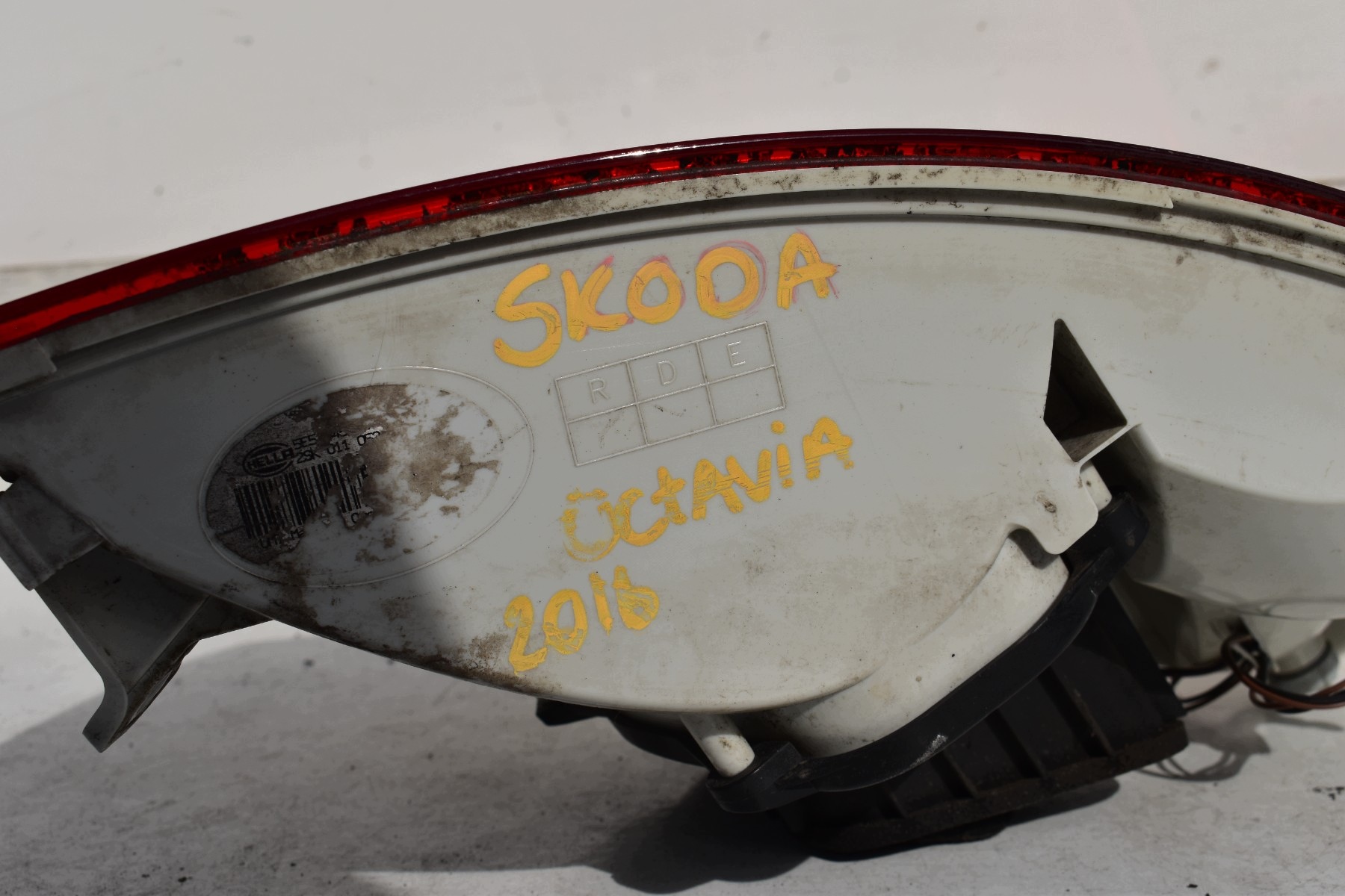 light right rear part SKODA OCTAVIA III LIFTBACK 2013-2016R EU