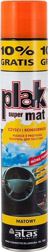 Atas Plak Mat Pomarańcza 750 ml Matowy