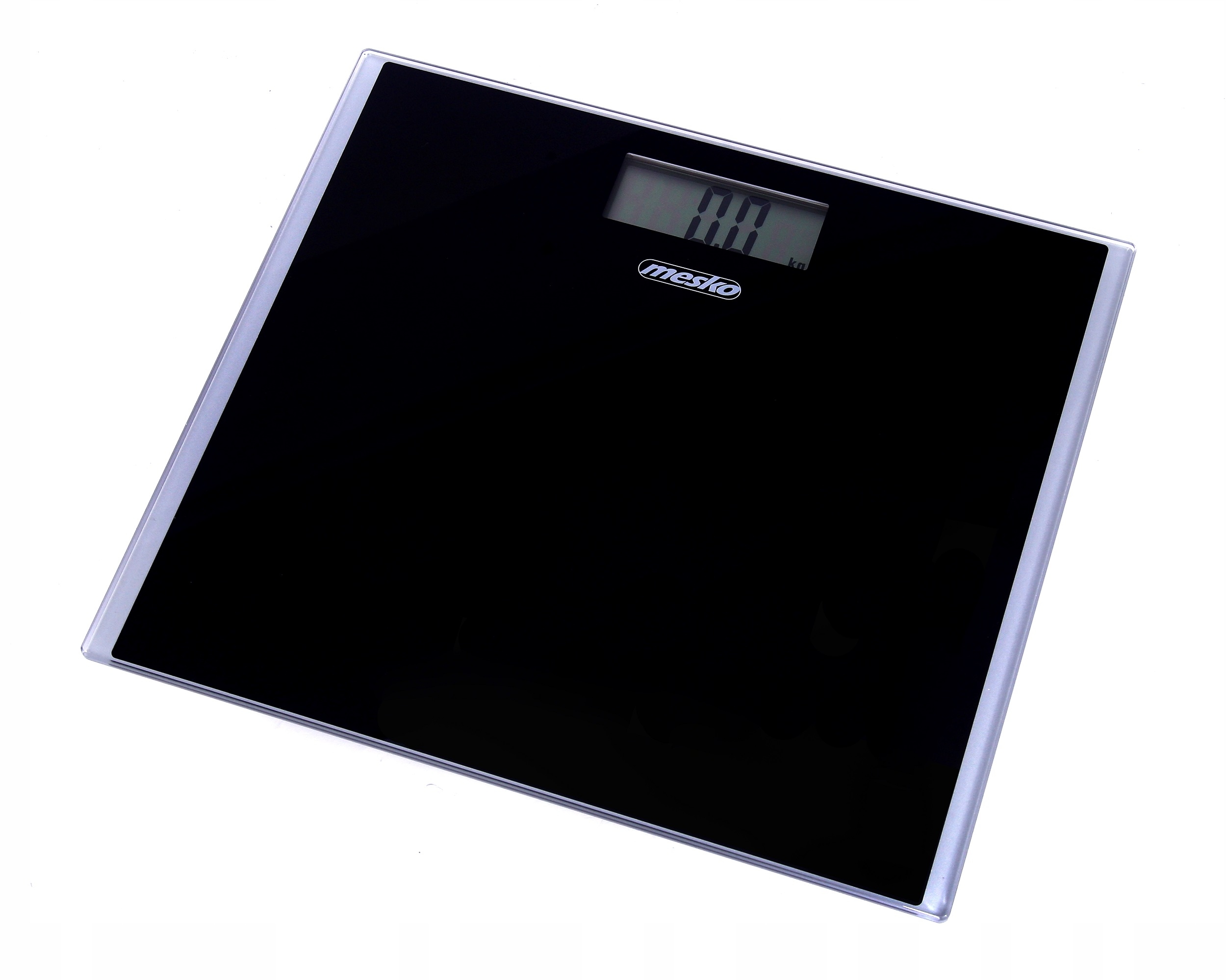 Waga Łazienkowa MS 8150 Black - Precyzyjna, Szkło Hartowane, 150 kg