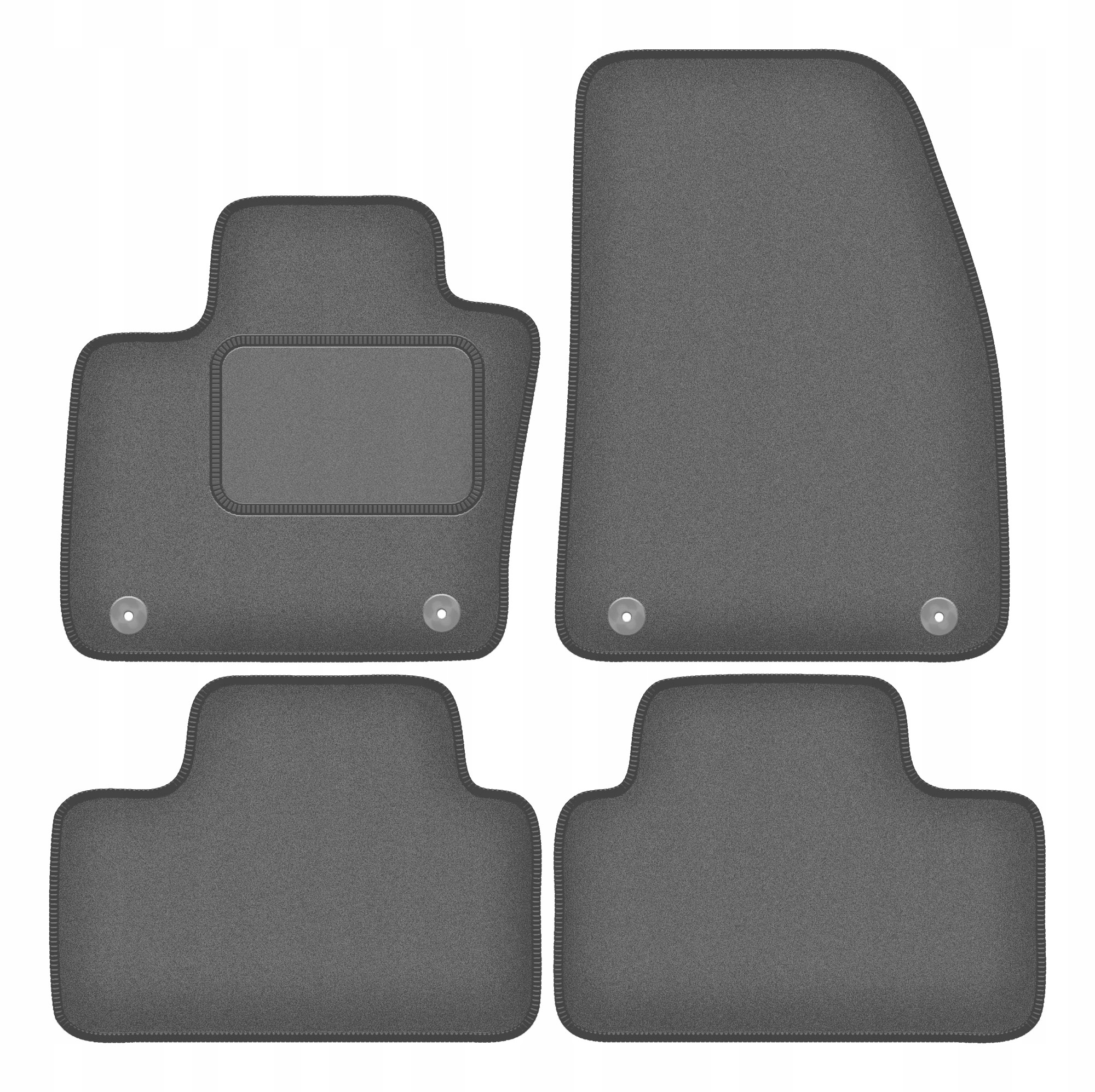 Automobilové velurové koberce pro: Volvo C40 hatchback (2021-)