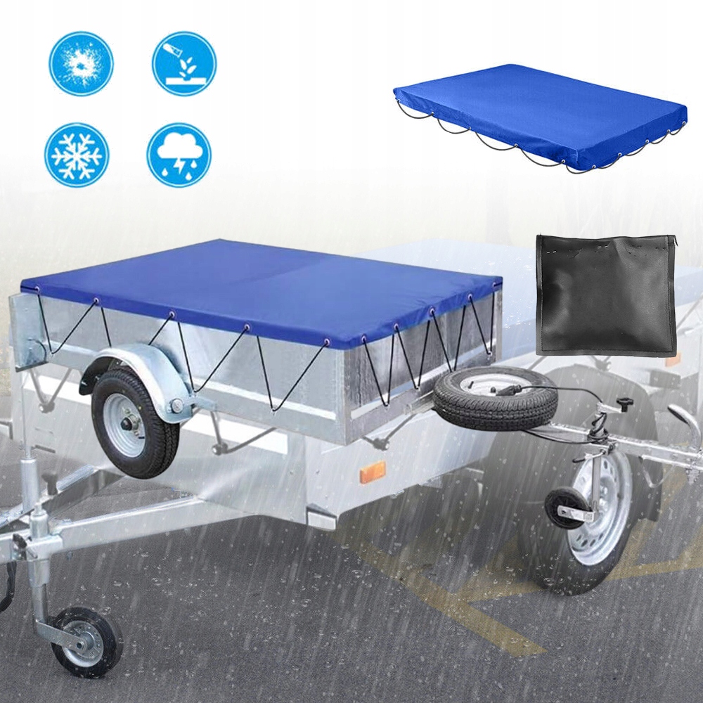 Plochá Plachta Na Přívěs, Vodotěsná A Odolná Proti Roztržení