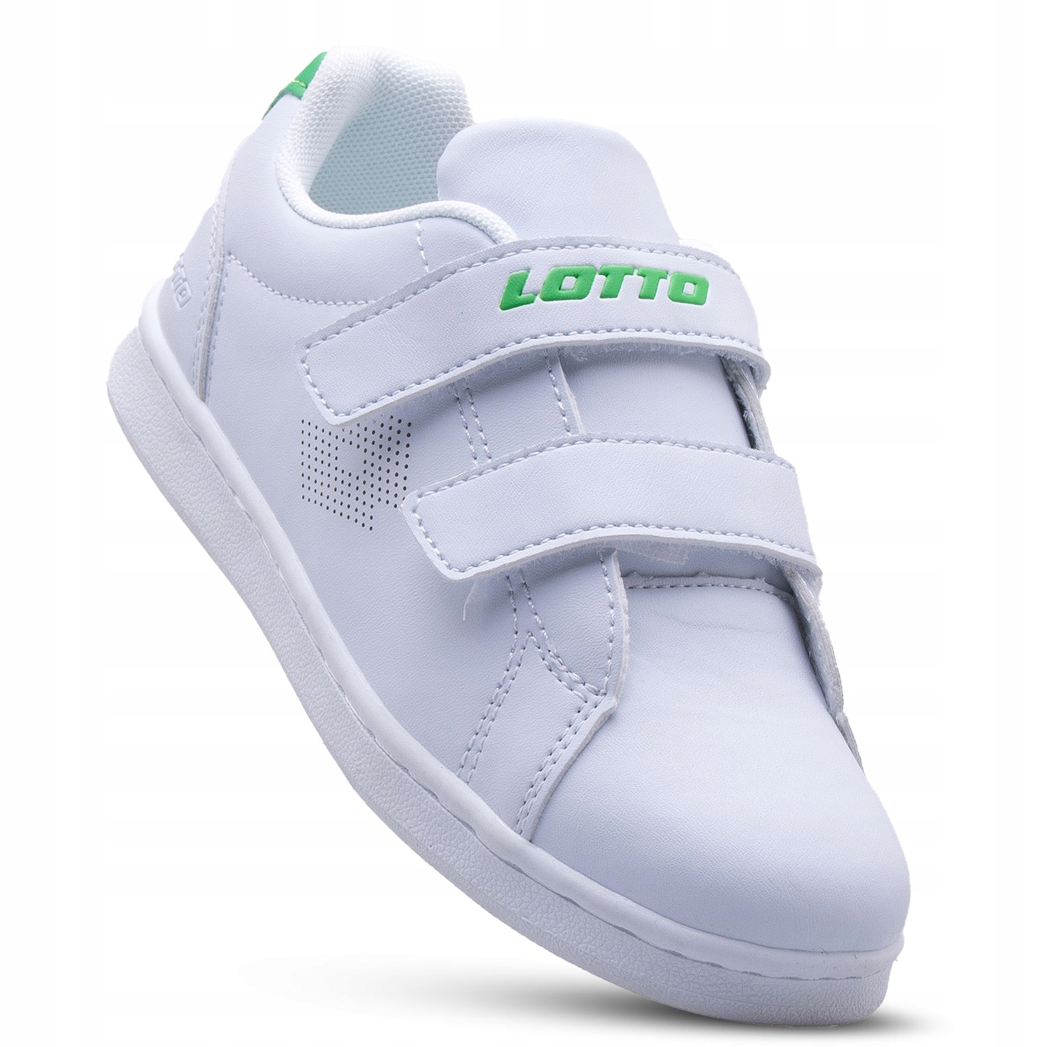 Lotto Burgas GC K Sneaker - Kinder Tennisschuhe Mit Klettverschluss