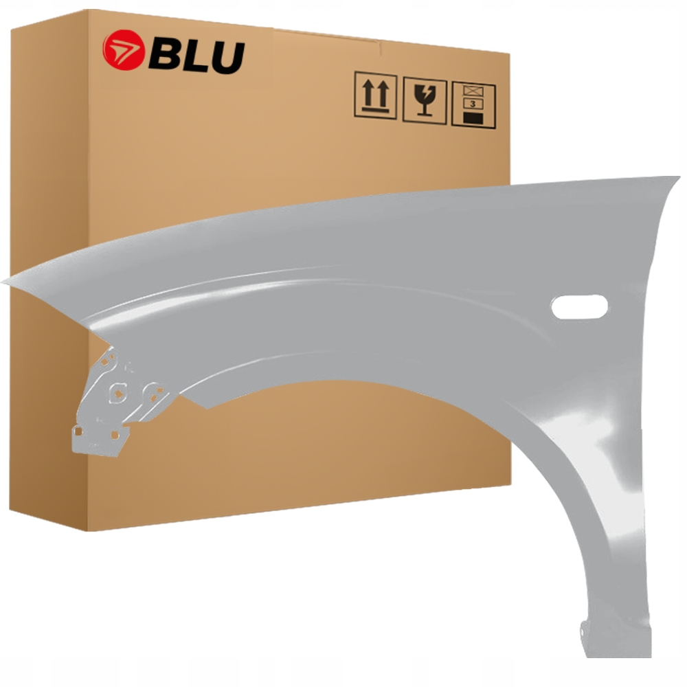Blu Blatník Seat Toledo III 3 LS7Y levý stříbrný 04-09 přední GrauLuna