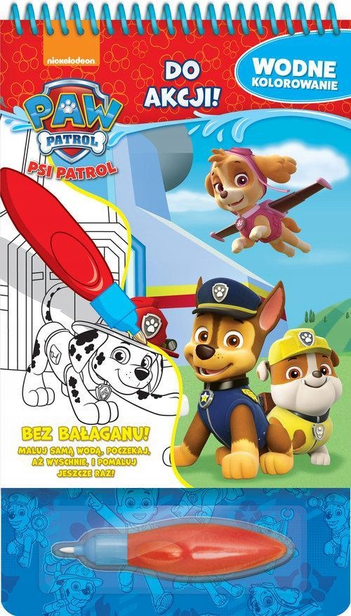 Psi Patrol Do Akcji! Wodne Kolorowanie