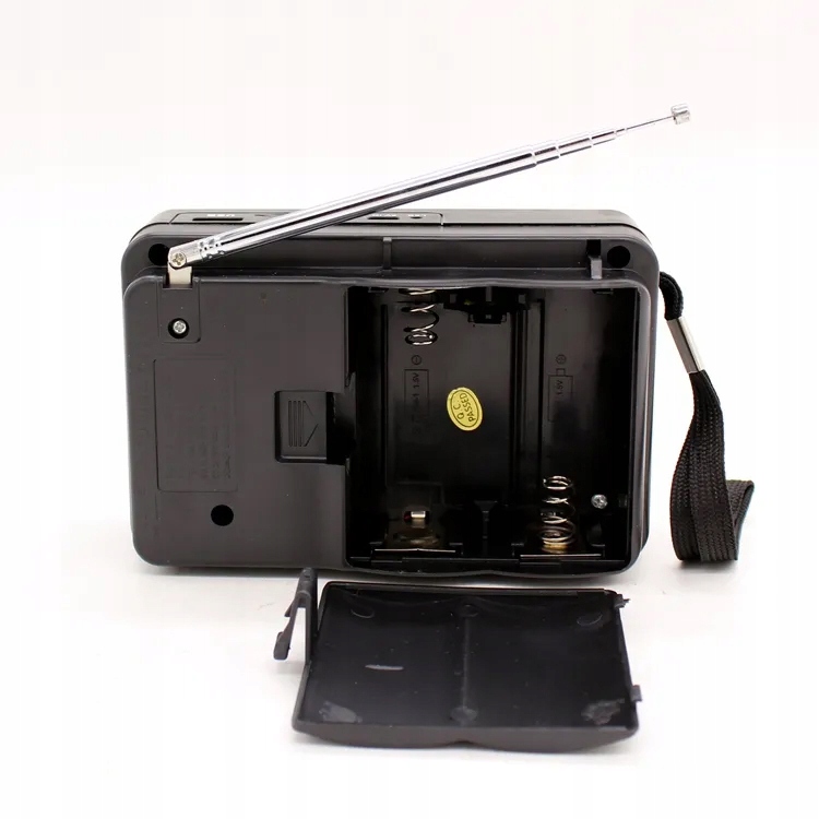 RADIO PRZENOŚNE FM AKUMULATOR USB SD TF R20 MOCNE BUDOWLANE CZYTNIK KART Radio AM FM SW