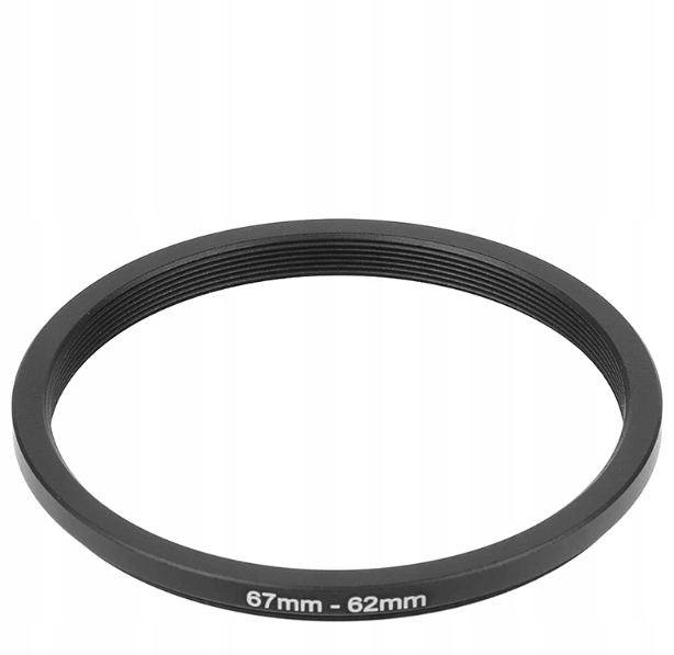 

Redukcja filtrowa 67 mm na 62 mm 67-62 Step Down