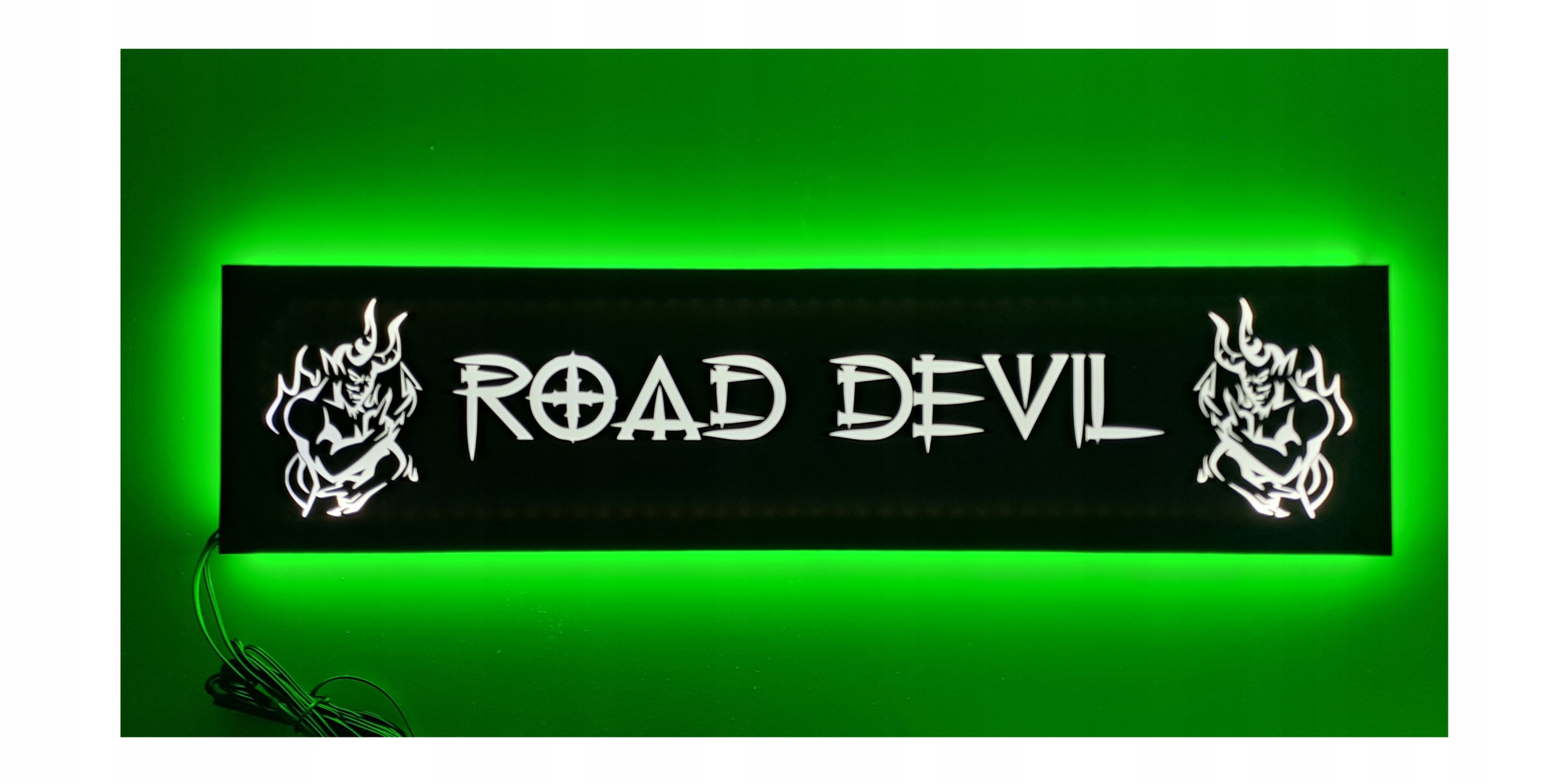 Led tabuľa Road Devil nad posteľ s podsvietením kabíny Tir Lkw
