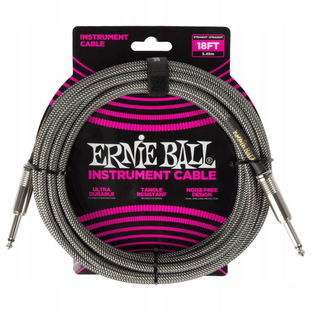 Kytarový kabel Ernie Ball 6433 (5,49 m)