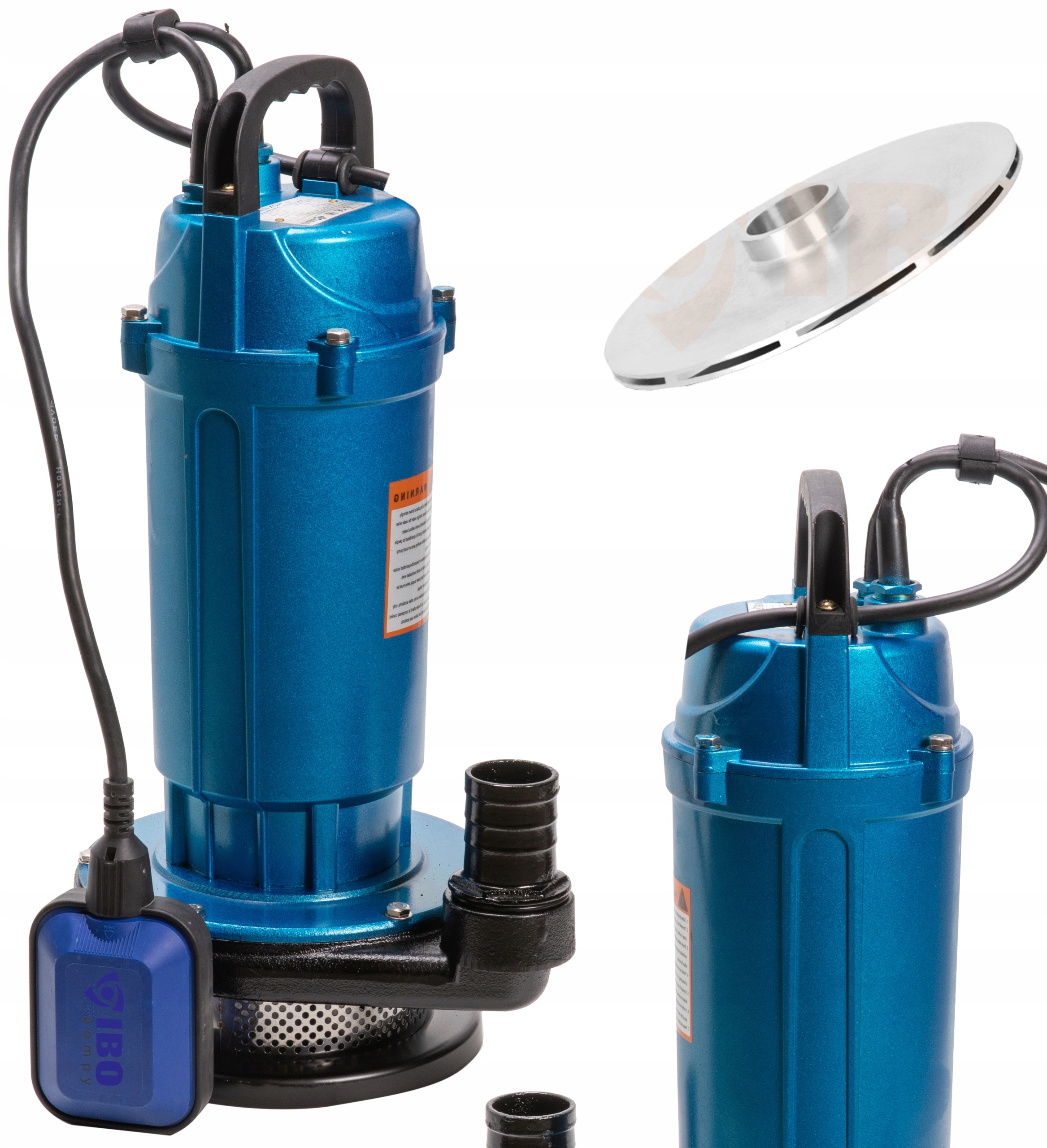 Ponorná Plaváková Pumpa Wqx 250 S Vodným Žumpom Ibo