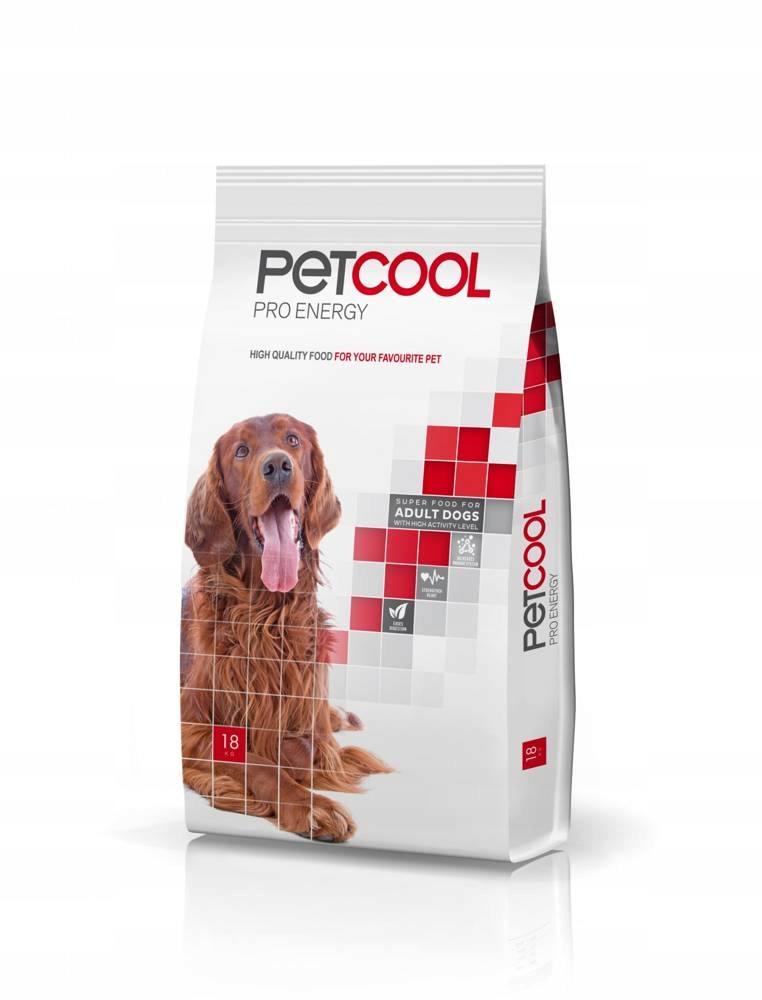 Petcool Pro Energy pro aktivní psy 18 kg