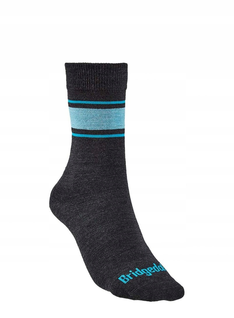 Bridgedale Skarpety damskie Everyday ultralight dark grey/blue r.M(38-40)