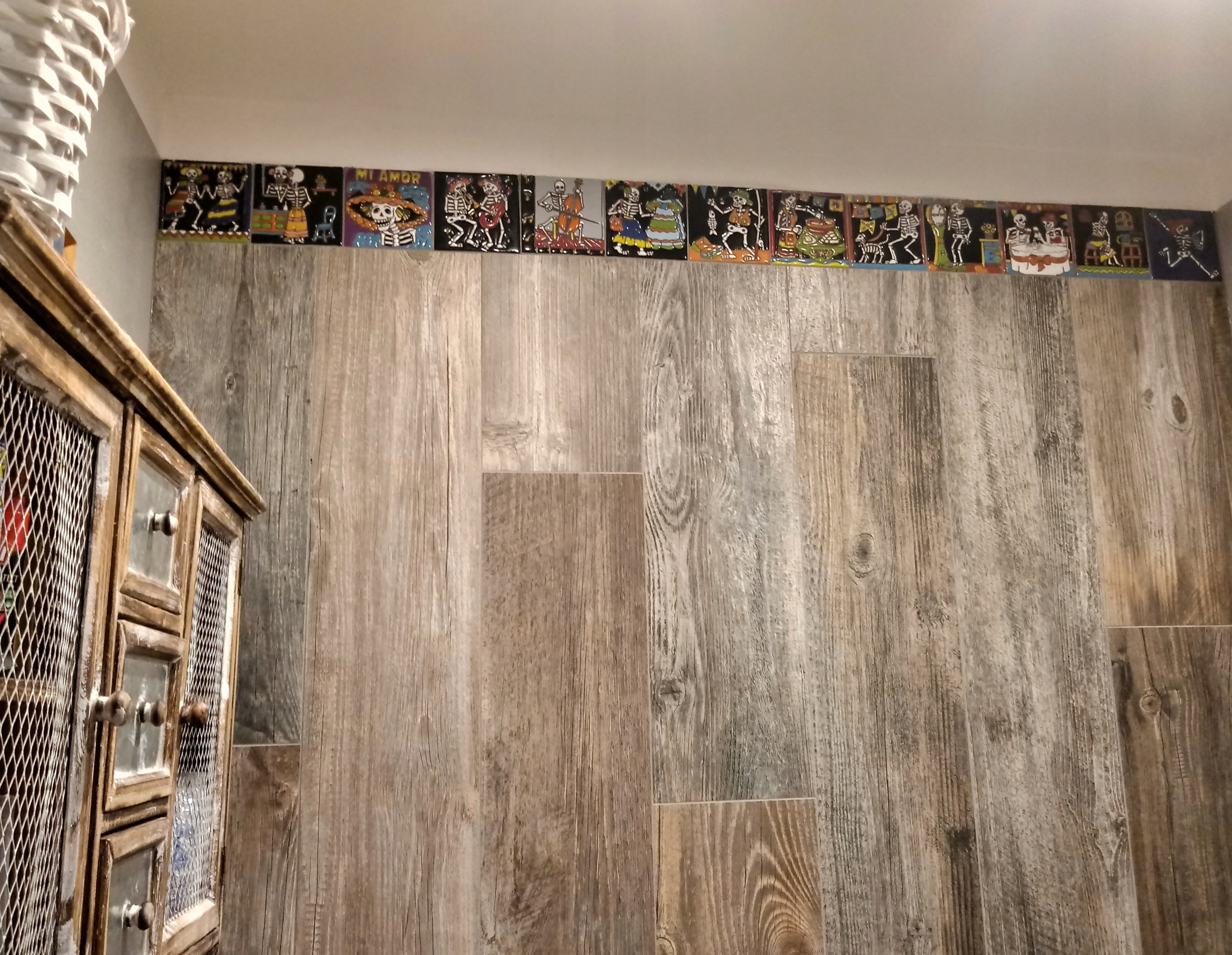 Meksykańska Płytka Ceramika -Seria Catrina-Maestra Kolekcja Płytki Catrina