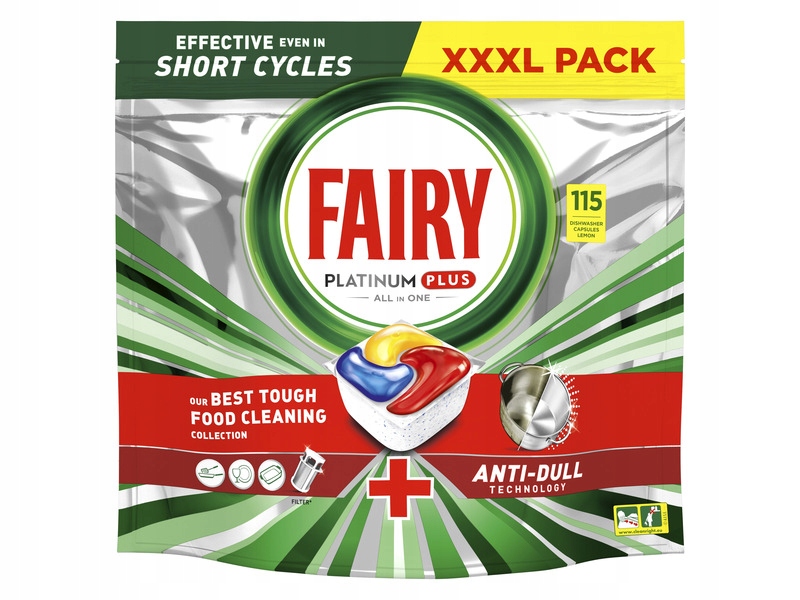 

Tabletki do zmywarek Fairy All in One Cytryna