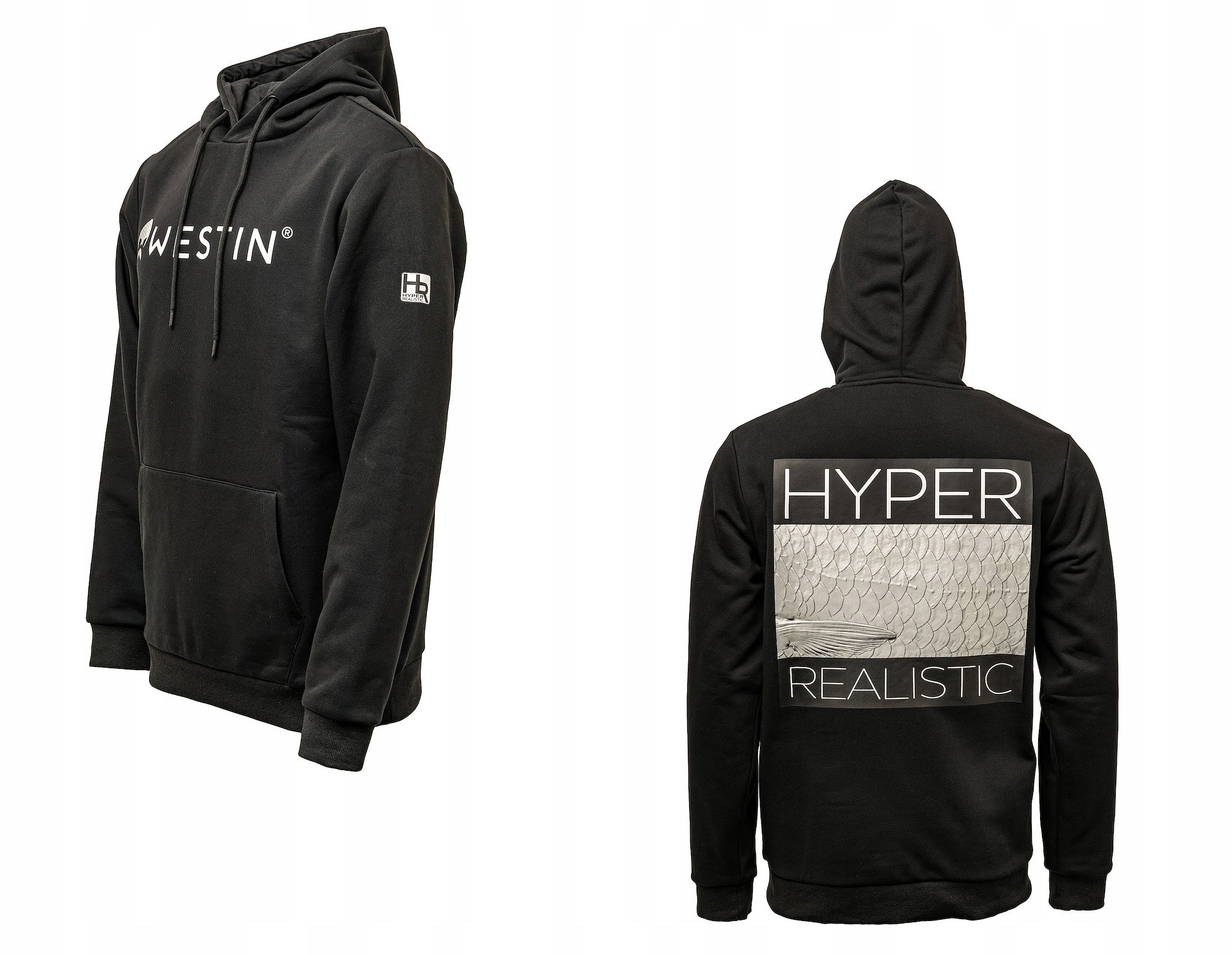 Mikina S Kapucí Westin Hyper Realistic-xxl