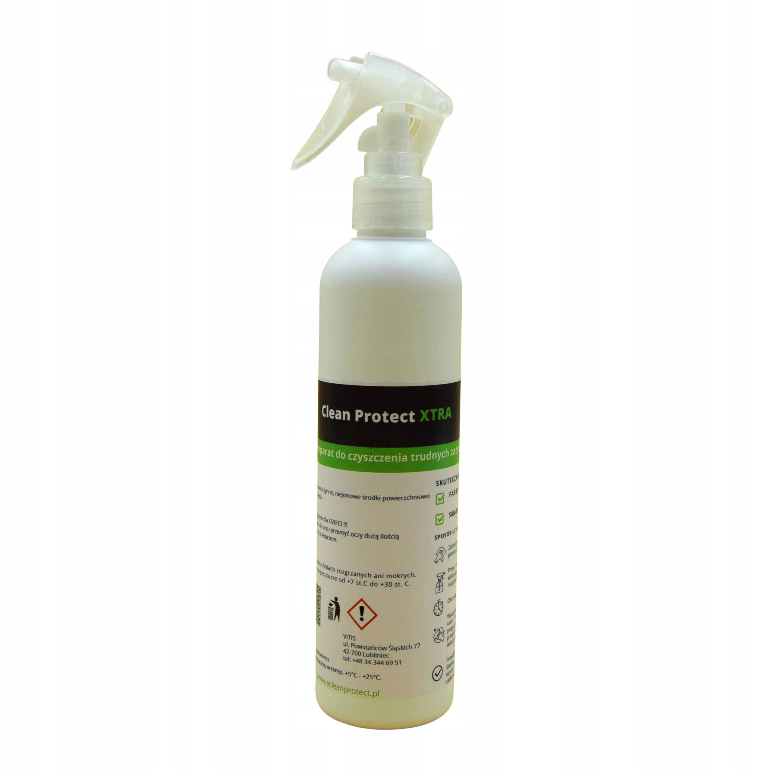 

Xtra 250ml Usuwa plamy ze smarów olejów farb