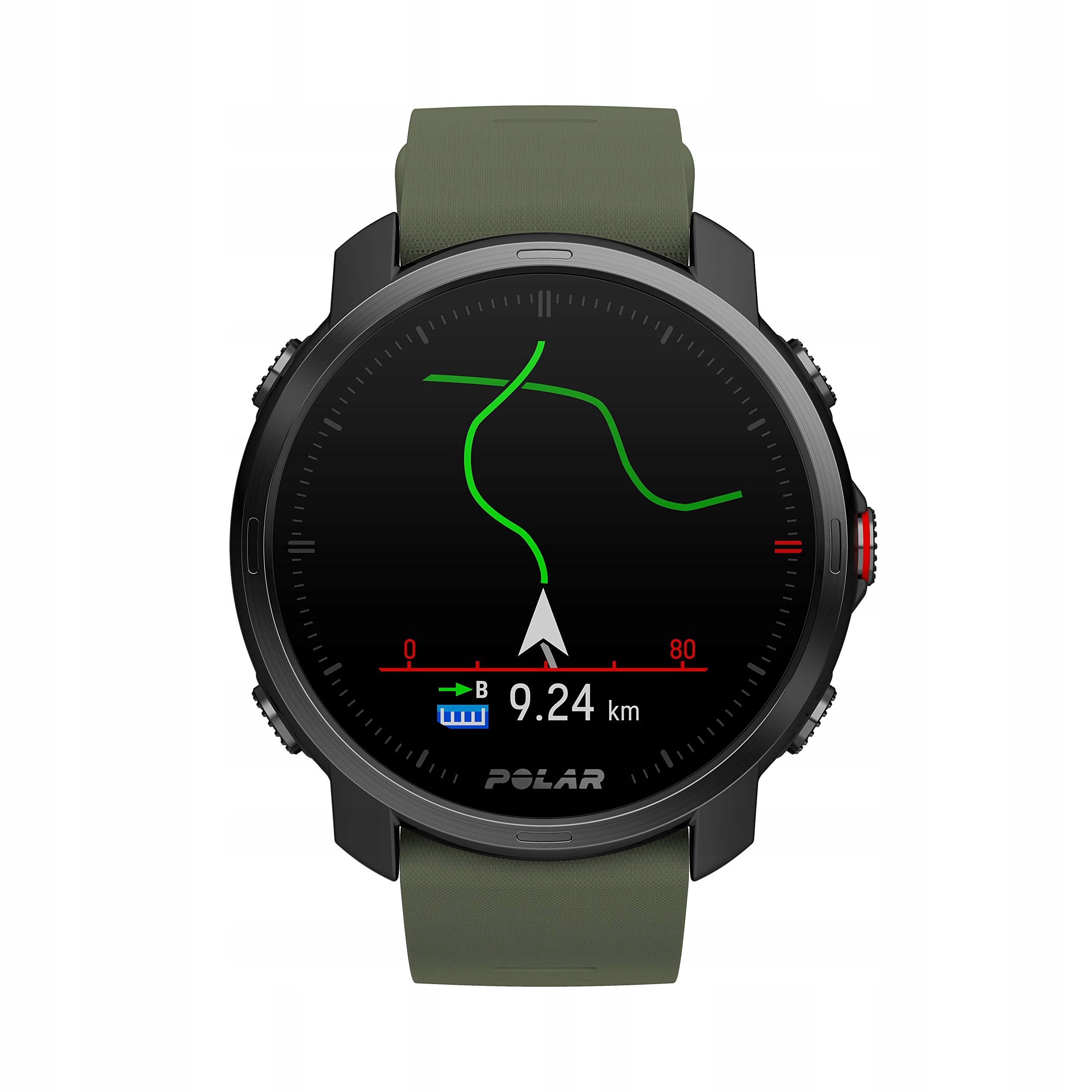 Polar Grit X Outdoorowy Zegarek Sportowy Gps Kompas 90084210 M/L Czarn