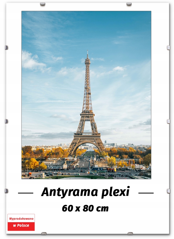 

Antyrama 60x80 , Ramka Na Plakat 80x60 cm