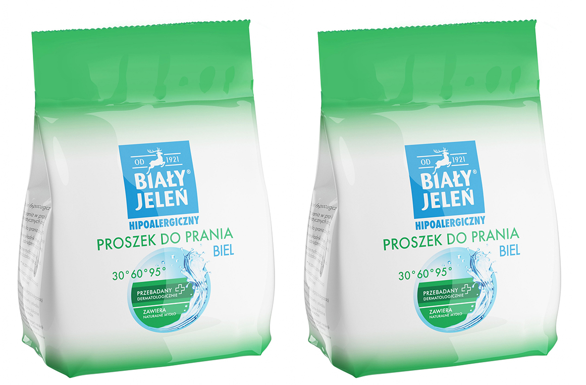 Biały Jeleń hypoalergenní prací prášek bílý 1,5 kg