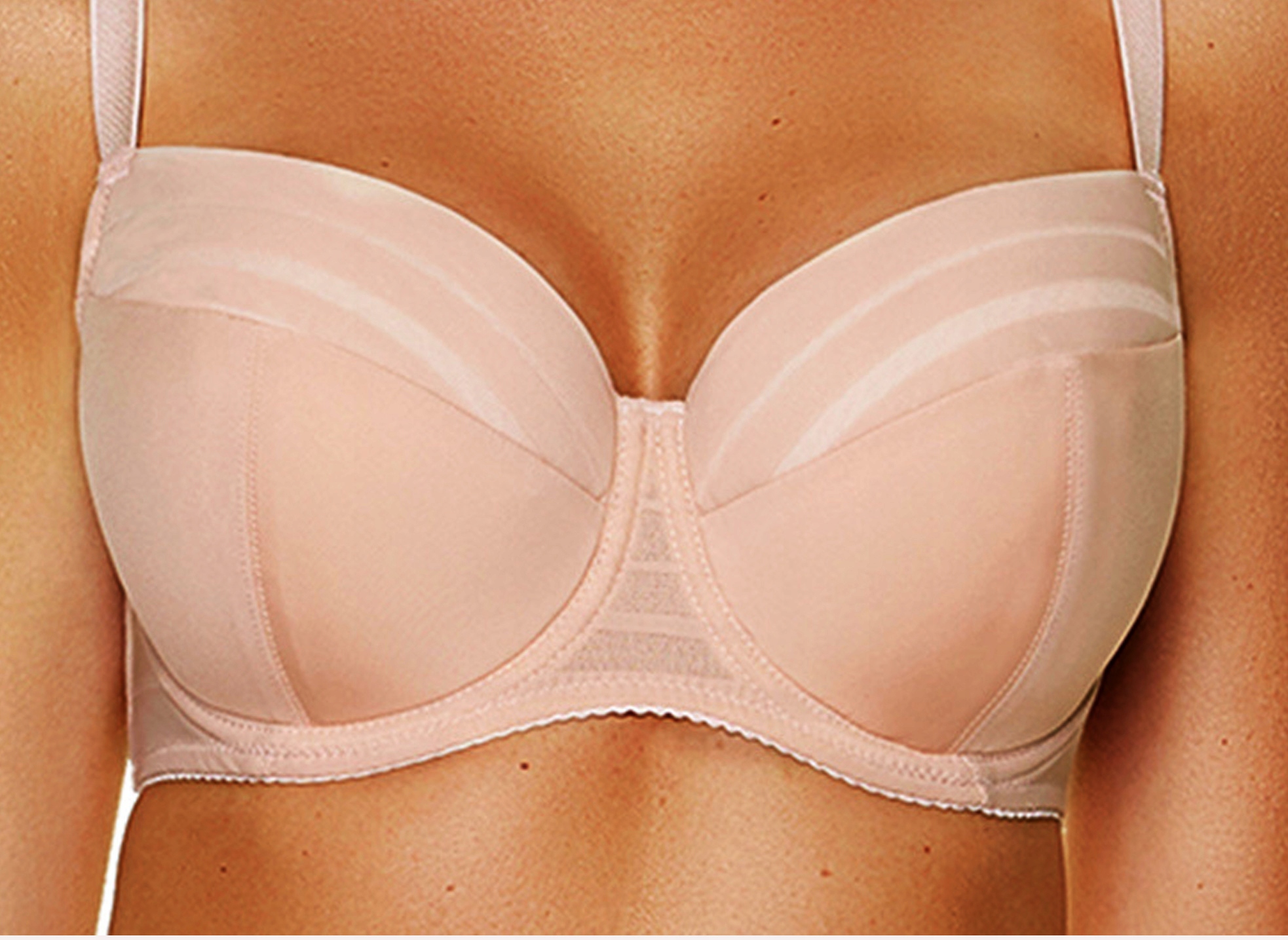 Gorteks vyztužená podprsenka béžová velikost 80F