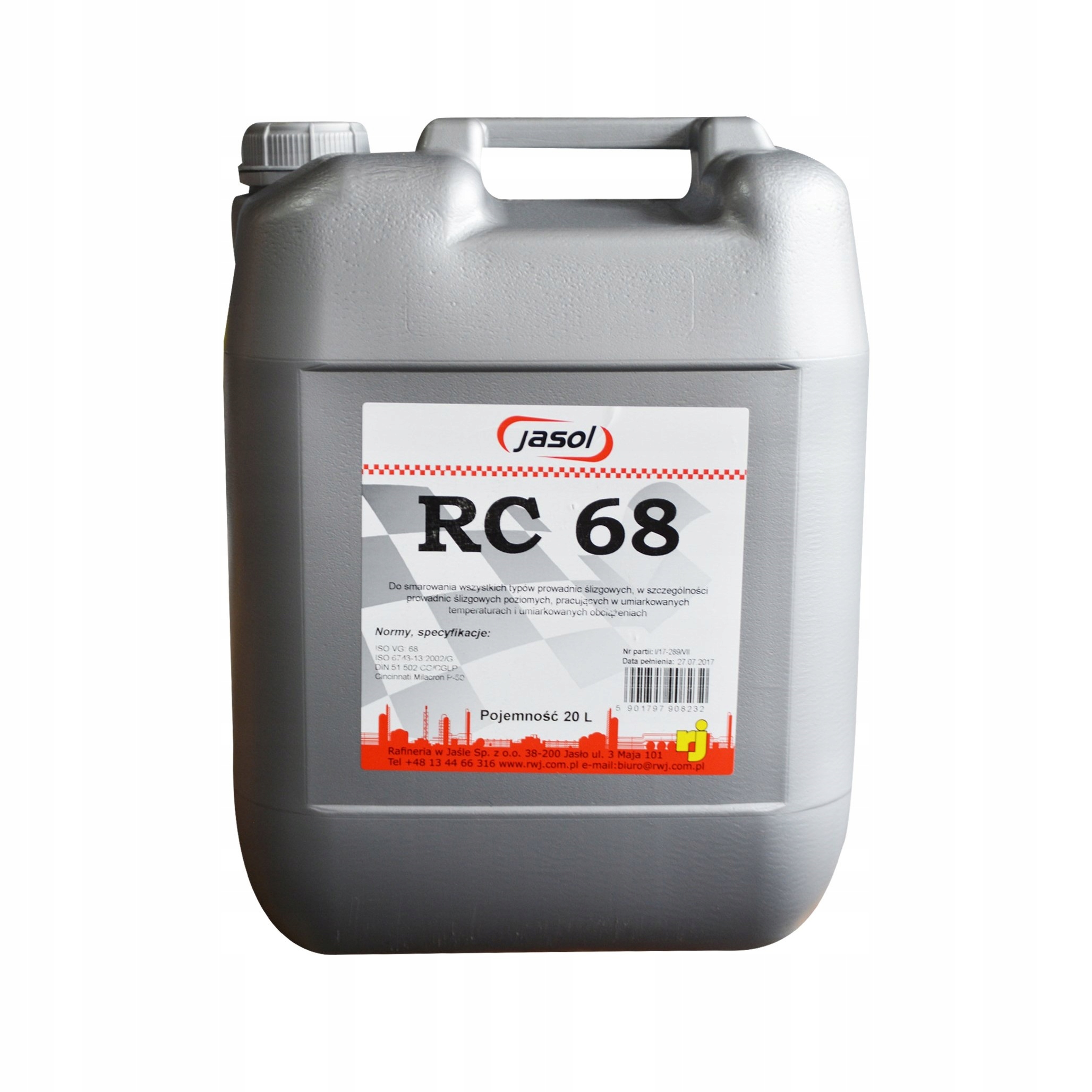 

Olej Do Prowadnic " Velol " Rc 68 20 L