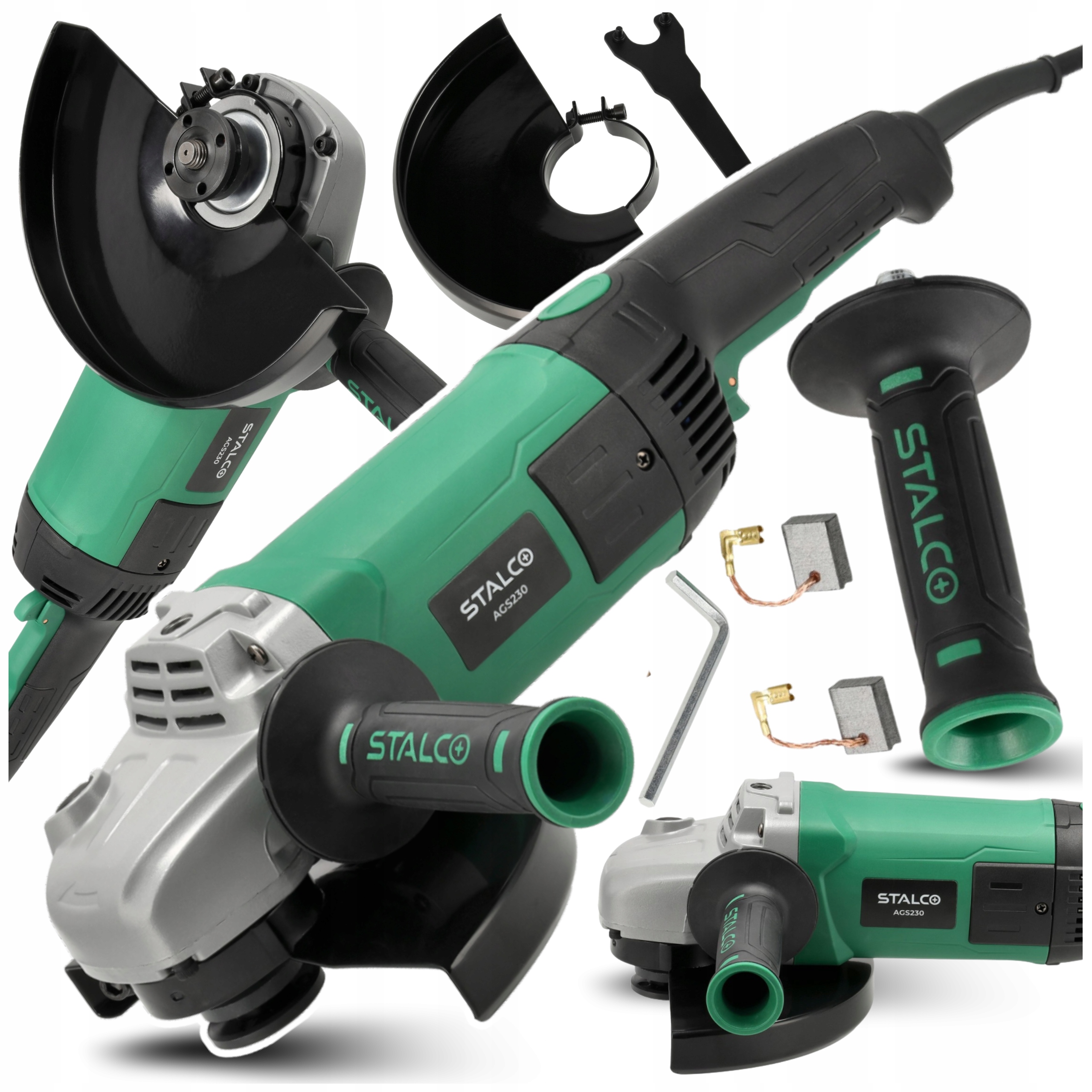 Szlifierka Kątowa Diax 2400W Regulacja Obrotów Kątówka Mocna 230MM Stalco