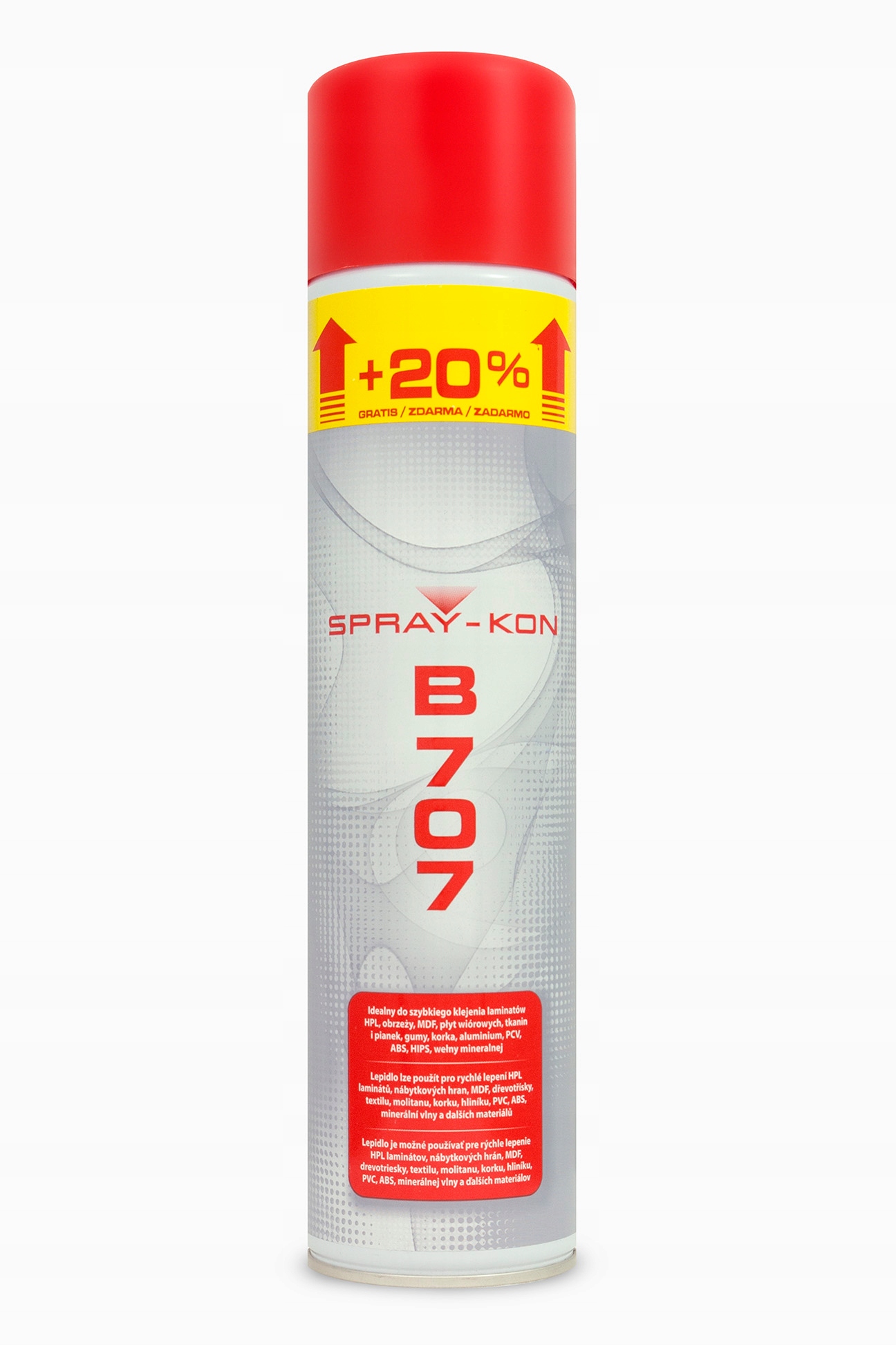 

Spray-Kon B707 600ML Klej Kontaktowy W Sprayu