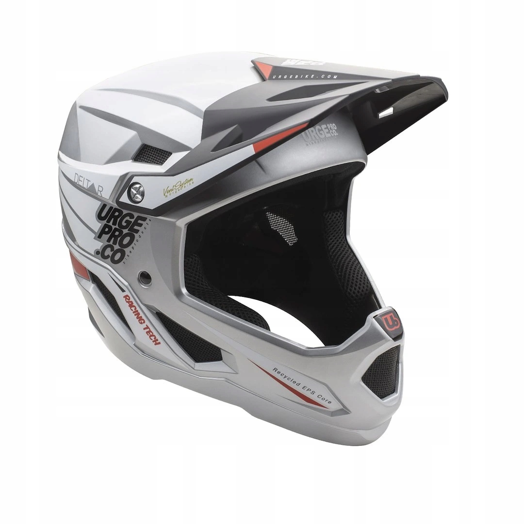 Kask Urge Deltar silver M/55-56cm
