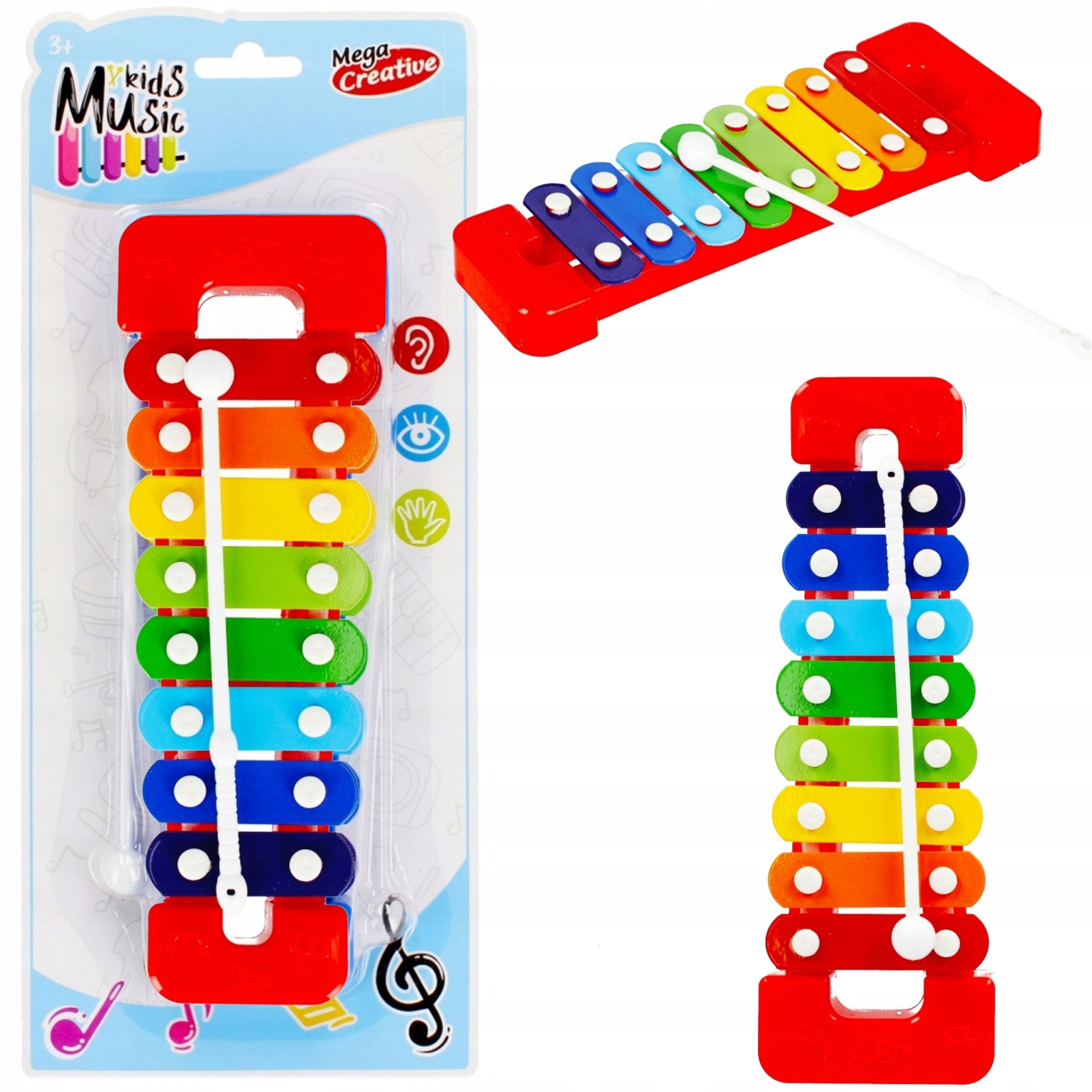 

Cymbałki Edukacyjne Dla Dzieci Kolorowe 8 Tonów