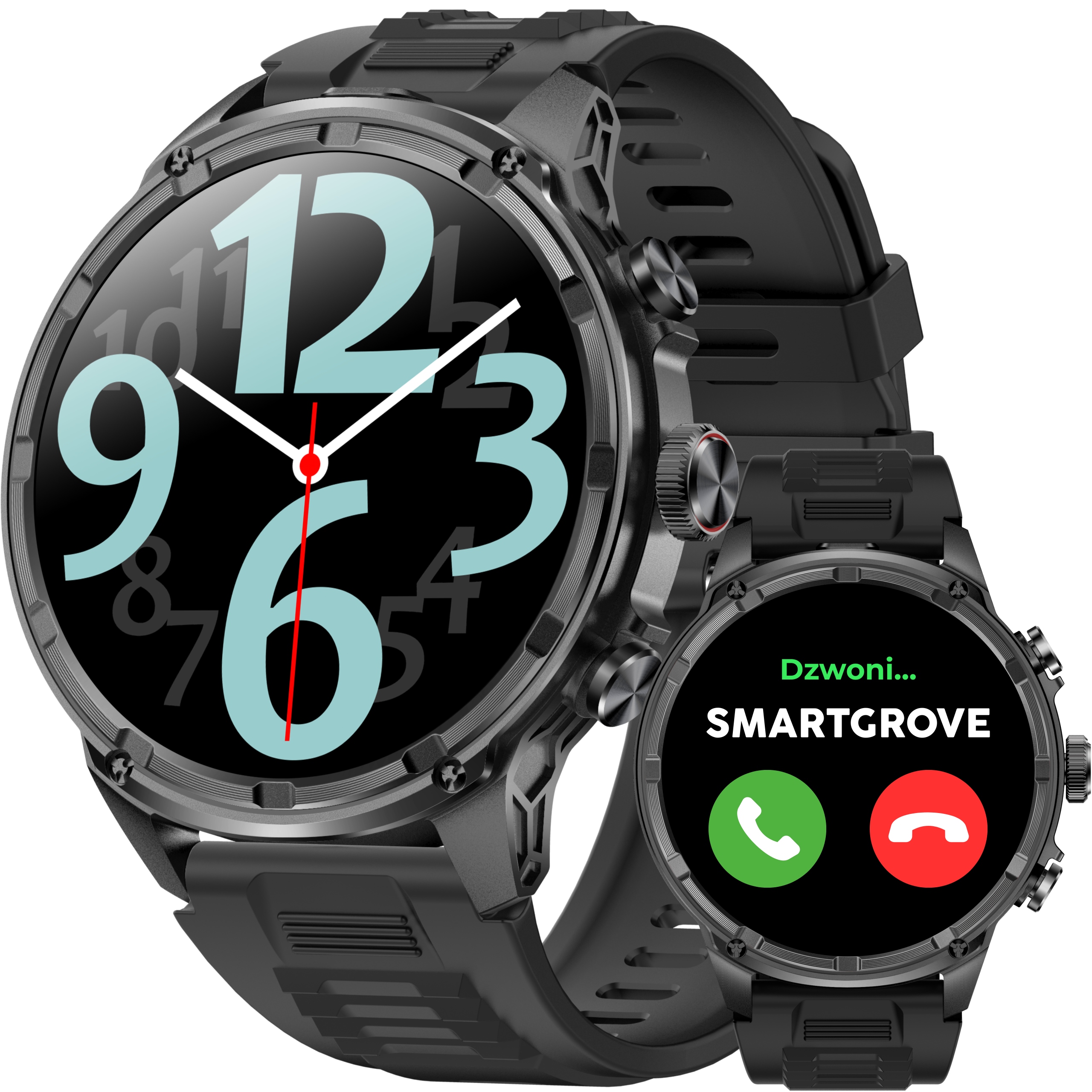 Pánske Smart Hodinky S Volaním Vodeodolné Tlakové Športové Smart Watch