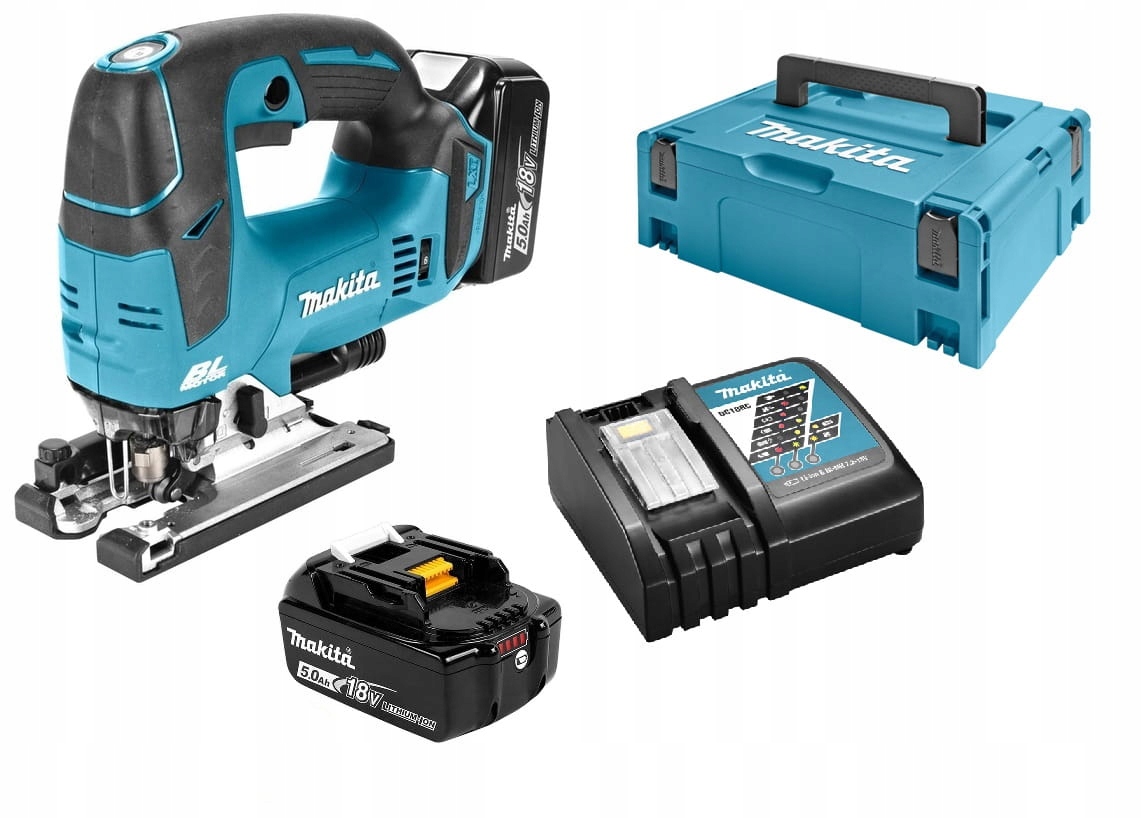 Makita DJV182RTJ Přímočará Pila 18V 2x5Ah Makpac