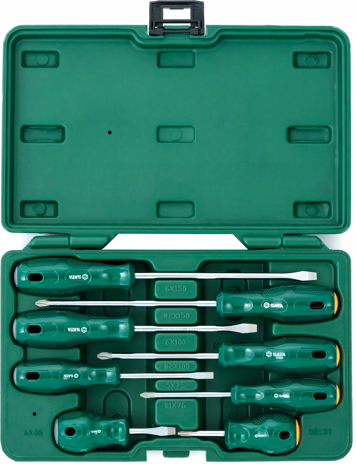 НАБОР ИЗ 8 ШТ. PH SATA ПЛОСКИЕ ОТВЕРТКИ PHILLIPS