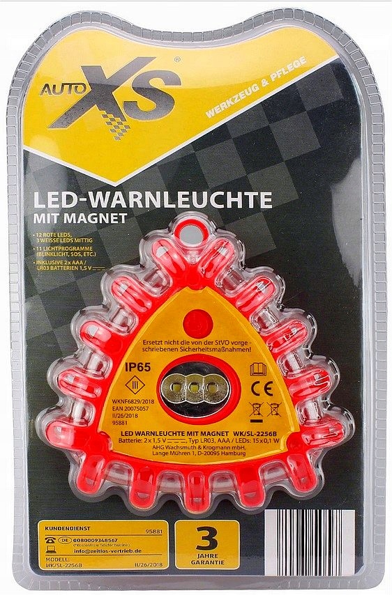 

Lampa Trójkąt Ostrzegawczy Błyskowa Flara Kogut