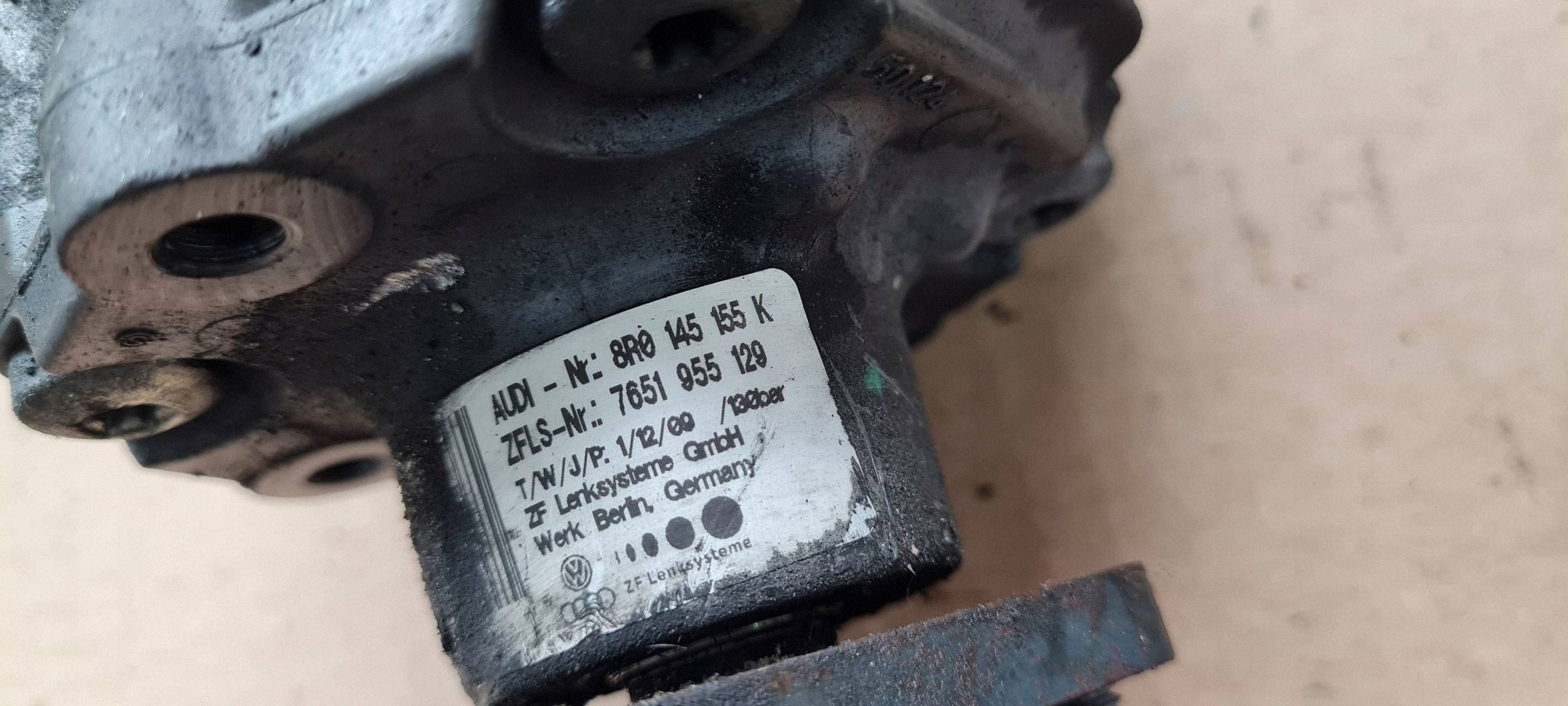 Q5 8R servo pump pulley 2.0 TDI 8R0145155K