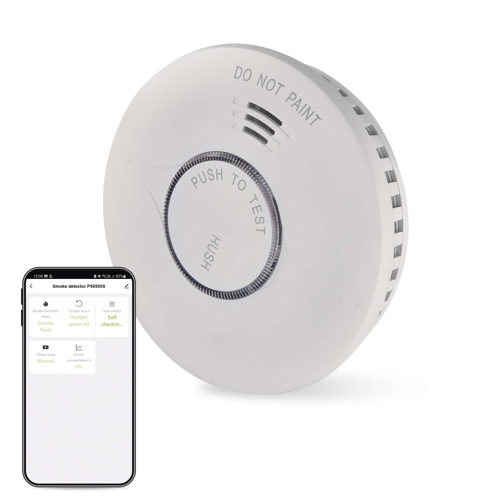 Emos GoSmart Detektor kouře TS380C-HW s Wi-Fi, P56500S