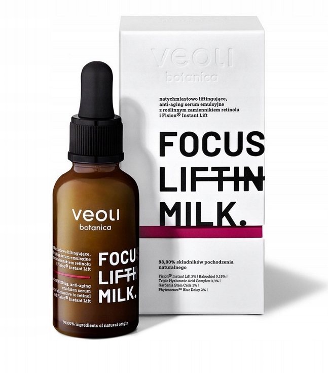 VEOLI BOTANICA serum emulsyjne liftingujące FOCUS MILK