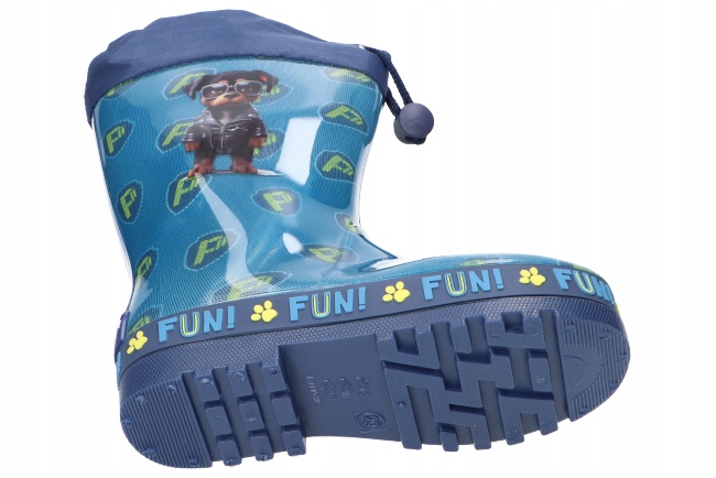 AMERICAN CLUB KAL23 WODOODPORNE KALOSZE GUMOWCE DZIECIĘCE ŚCIĄGACZ BLUE 30 Płeć chłopcy