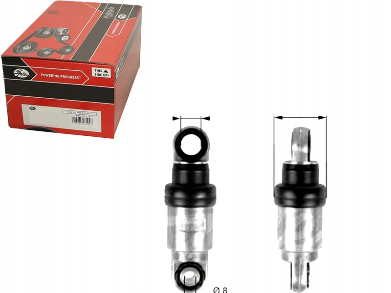 SPRĘŻYNA PASKA WIELOROWKOWEGO - TŁUMIK DRGAŃ BMW 3